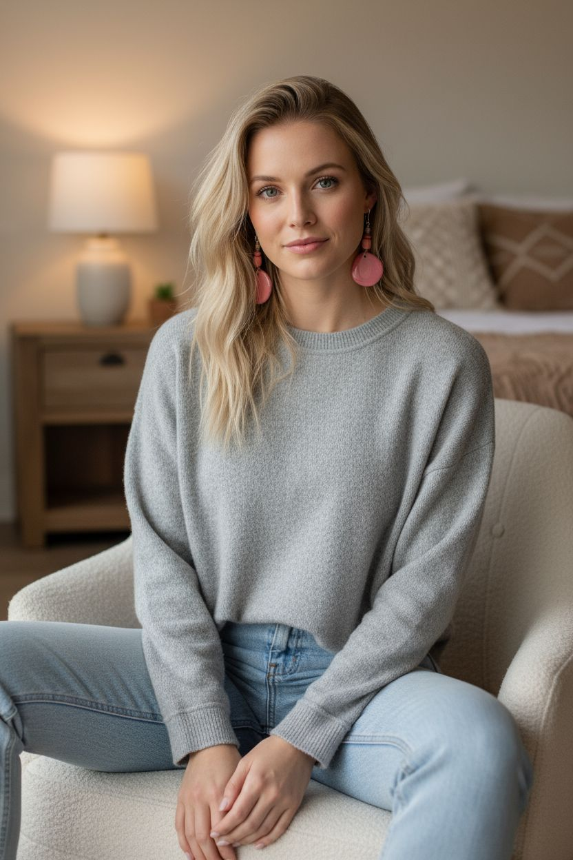 Beautiful Salmon Pink Tagua Slices