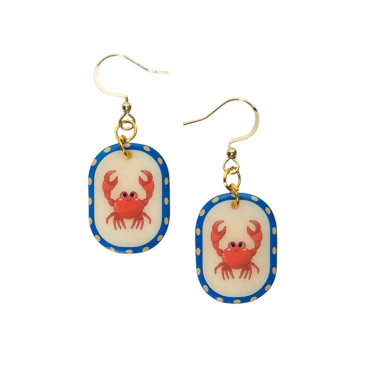 Eleni Earrings: Turtle